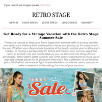 Retro Stage email thumbnail