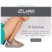 Lamo Footwear email thumbnail