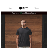 Cuts Clothing email thumbnail