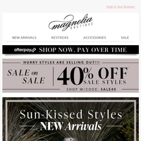 Magnolia Boutique email thumbnail