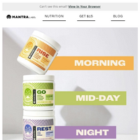 MANTRA Labs Nutrition email thumbnail