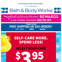 Bath and Body Works email thumbnail