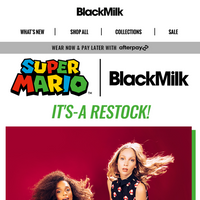 Black Milk Clothing email thumbnail