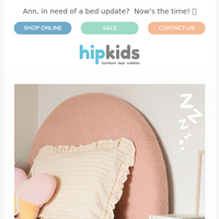 Hip Kids Australia email thumbnail