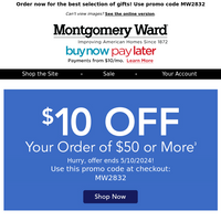 Montgomery Ward email thumbnail