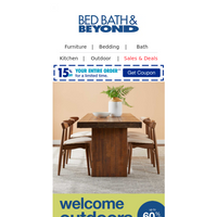 Bed Bath and Beyond email thumbnail