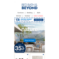 Bed Bath and Beyond email thumbnail