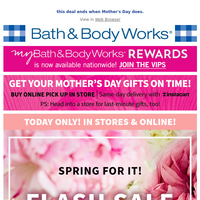 Bath and Body Works email thumbnail