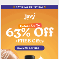 Javy Coffee email thumbnail