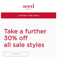 Seed Heritage email thumbnail