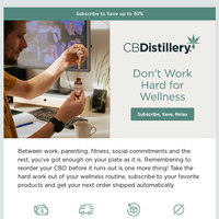 The CBDistillery email thumbnail