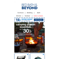 Bed Bath and Beyond email thumbnail