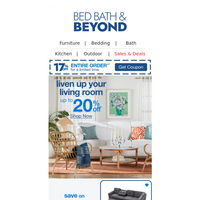 Bed Bath and Beyond email thumbnail