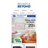 Bed Bath and Beyond email thumbnail