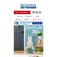 Bed Bath and Beyond email thumbnail