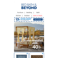 Bed Bath and Beyond email thumbnail