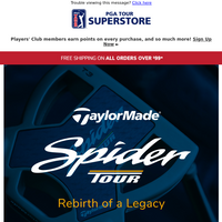 PGA TOUR Superstore email thumbnail