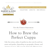 Harney & Sons Fine Teas email thumbnail