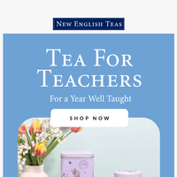 New English Teas email thumbnail