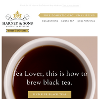 Harney & Sons Fine Teas email thumbnail