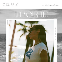 Z SUPPLY email thumbnail