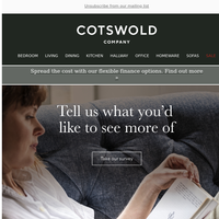 The Cotswold Company email thumbnail