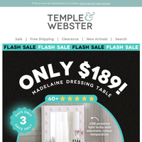 Temple & Webster email thumbnail