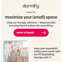 Dormify email thumbnail