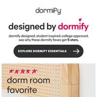 Dormify email thumbnail