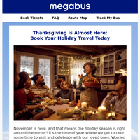 Megabus email thumbnail