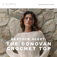 Z SUPPLY email thumbnail