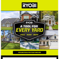 RYOBI Tools email thumbnail