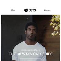 Cuts Clothing email thumbnail