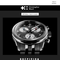 Christopher Ward UK email thumbnail