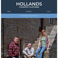 Hollands Country Clothing email thumbnail