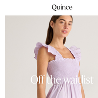 Quince email thumbnail