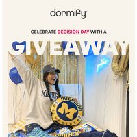 Dormify email thumbnail