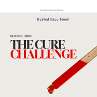 Herbal Face Food email thumbnail