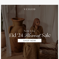 Veiled Collection email thumbnail