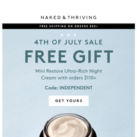 naked + thriving email thumbnail