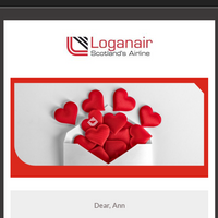 Loganair email thumbnail