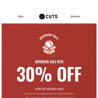 Cuts Clothing email thumbnail