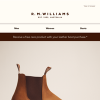 R.M.Williams Australia email thumbnail