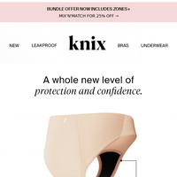 Knixwear Canada email thumbnail