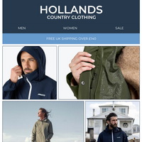 Hollands Country Clothing email thumbnail