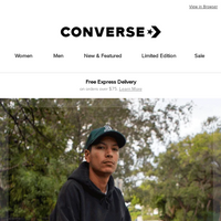 Converse Australia email thumbnail