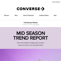 Converse Australia email thumbnail