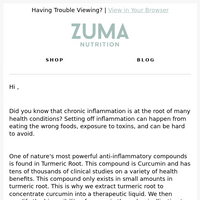 Zuma Nutrition email thumbnail