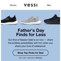 Vessi email thumbnail