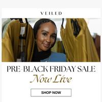 Veiled Collection email thumbnail